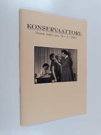 Konservaattoriliiton lehti nro 70, 3/2002