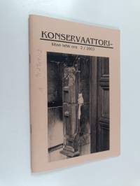 Konservaattoriliiton lehti nro 73, 2/2003
