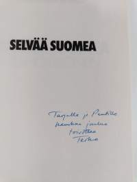 Selvää suomea (signeerattu, tekijän omiste)