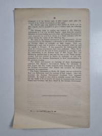 Correspondence between H.M. Government in the Unites Kingdom and the German Government August 1939