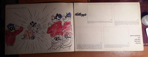Kellogg´s riemukkaat retket keräilykansio