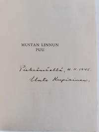 Mustan linnun puu : runoja (signeerattu)