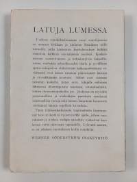 Latuja lumessa : kenttäpostia ynnä muita runoja