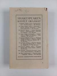 Kootut draamat 9 : Timon Ateenalainen ; Talvinen tarina ; Cymbeline ; Myrsky
