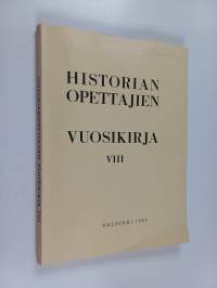 Historianopettajien vuosikirja 8