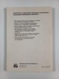 Kuvitettu englantilais-saksalais-suomalainen rakennustekninen sanasto