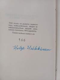 Hopeaparvien perässä Islannin vesillä : Suomen valtamerikalastuksen vaiheita (signeerattu, numeroitu)