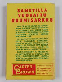 Sametilla vuorattu ruumisarkku
