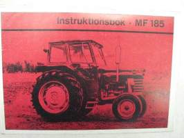 Massey Ferguson 185 instruktionsbok