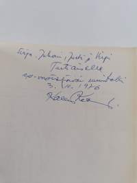 Pääkaupunkiseudun parhaaksi : merkintöjä Suur-Helsingin osuuspankin perustamisesta ja 30-vuotisesta taipaleesta 1946-1976 (signeerattu, tekijän omiste)