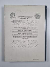 Arvoitukselliset tapahtumat