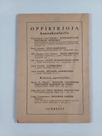 Jyväskylän kasvatusopillisen korkeakoulun kesälukukauden kesäk. 15.p.-heinäk. 31.p. ja sen Oulun kurssien heinäk. 30.p.-elok. 15.p. ohjelma 1951
