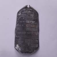 Pyörän kilpi. Jawa