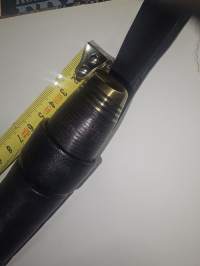 Puukko hiilitetäräs käsin taottu