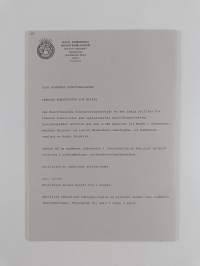 Konservaattoriliiton lehti n:o 12, helmikuu 1986