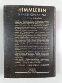 Himmlerin henkilääkärinä : muistelmia kolmannesta valtakunnasta vv 1939-1945