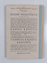 Kodin neuletöitä : kuvioneulontaa