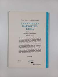Sananiekan harjoituskirja : tyyliharjoituksia : oikeakielisyysharjoituksia