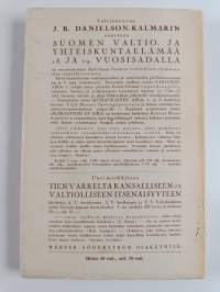 Tien varrelta kansalliseen ja valtiolliseen itsenäisyyteen 2