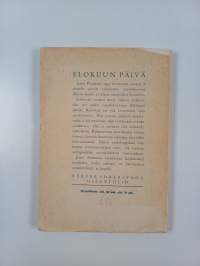 Elokuun päivä : runoja