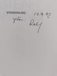 Stensamling (signeerattu, tekijän omiste)