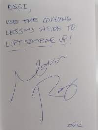 Coach to coach : an empowering story about how to be a great leader (signeerattu, tekijän omiste)