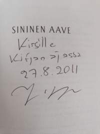 Sininen aave (signeerattu, tekijän omiste)