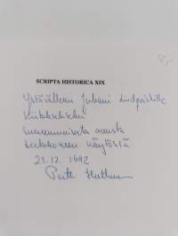 Työ - tekniikka - historian muutos : kirjoituksia työn ja tekniikan historiasta (signeerattu, tekijän omiste)