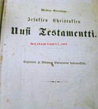Meidän herramme Jesuksen kristuksen Uusi Testamentti      1874