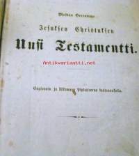 Meidän herramme Jesuksen kristuksen Uusi Testamentti      1874