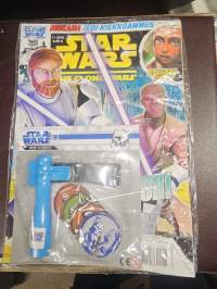 Star Wars 1 2010 the clone Wars mukana jedi kiekkoa musaa avaamaton