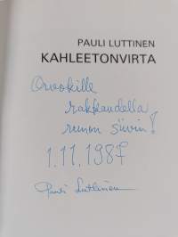 Kahleetonvirta : runoja universumista (signeerattu, tekijän omiste)