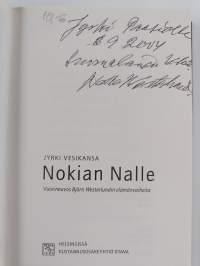 Nokian Nalle : vuorineuvos Björn Westerlundin elämänvaiheita (signeerattu omiste, signeerattu)