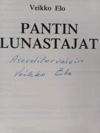 Pantin lunastajat (signeerattu, tekijän omiste)