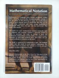 Mathematical Notation - A Guide for Engineers and Scientists