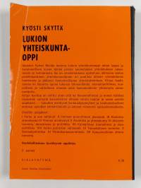 Lukion yhteiskuntaoppi