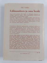 Lähimmäisen ja oma henki : sosiaalipatologisia tutkimuksia Suomen kansasta
