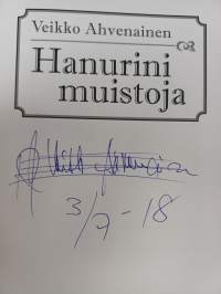 Hanurini muistoja (signeerattu)
