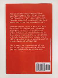 A Time Saving Summary of David Allen&#039;s Book on Productivity : Getting Things Done