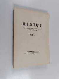 Ajatus 20 : Suomen filosofisen yhdistyksen vuosikirja 1957