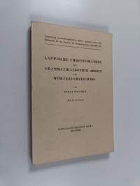 Lappische Chrestomathie mit grammatikalischem Abriss und Wörterverzeichnis
