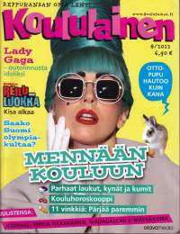 Koululainen 2012/8. Keskiaukeama-juliste mukana (AVAAMATON) - Jedward, Emilia Pikkarainen, Madagaskar 3, Mäyräkoira