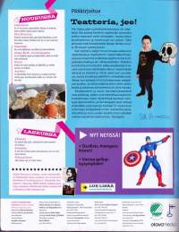 Koululainen 2012/65 Keskiaukeama-juliste mukana (AVAAMATON) - Adam Lambert, Tähti 2012 loppukilpailu, Kouluratsastaja (Mikaela Lindh ja Skovlunds Más Guapo), hiiri
