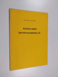 Ruokalajien ravintoainesisältö