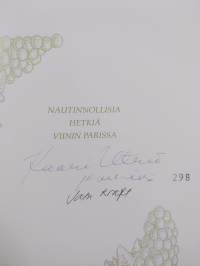 Viini (signeerattu, numeroitu)