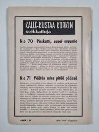 Pirskatti, sanoi muumio