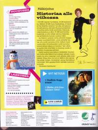 Koululainen 2012/2.  Keskiaukeama-juliste mukana - One Direction, Risto Räppääjä, Tanja Poutiainen, labbis