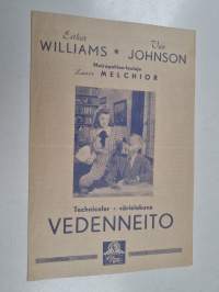 Vedenneito = Badflickan