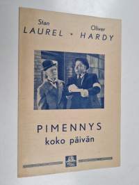 Pimennys koko päivän = Mörklagt hela dan
