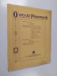 Omtyckt Pianomusik : Gångtrall (ur &quot;Sex låtar för klaver&quot;)